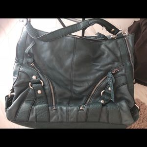 Beautiful Teal Leather Handbag